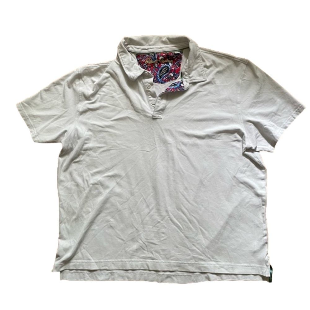 ROBERT Graham Polo Shirt | White